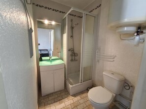 Shower - Studio with balcony near the chairlift (Uvernet-Fours)