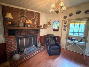 Living area - A Charming Nature Retreat (Greensboro)