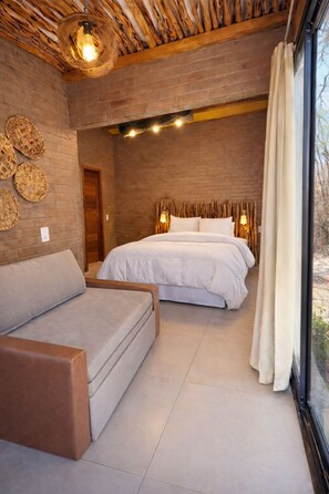 Comfort Chalet, Balcony, Courtyard View | Free WiFi - Sertão do luar (Coronel José Dias)
