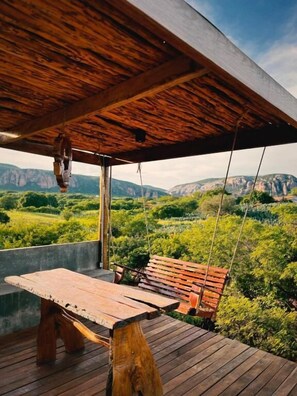 Family Room, Hill View | Outdoor dining - Sertão do luar (Coronel José Dias)