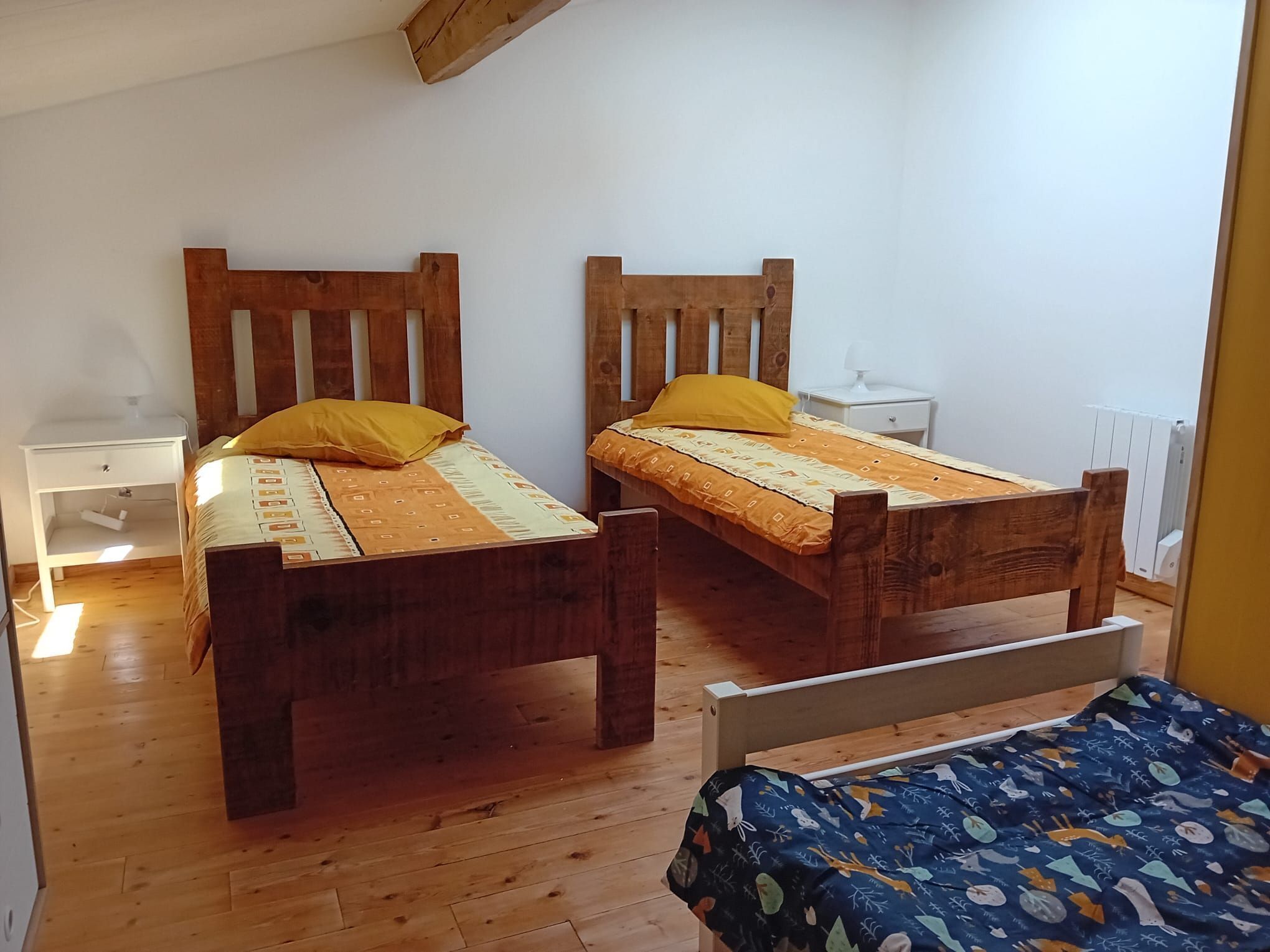 2 chambres, accès Internet, draps fournis