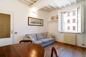 Living area - Apartment in the historic center, Close to Piazza del Campo and the Duomo (Siena)