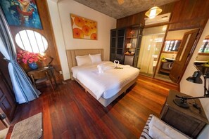 Double Room, Balcony, Garden View | In-room safe, blackout drapes, iron/ironing board, free WiFi - Hoianbang Beach Front Villa & Restaurant (Hoi An)