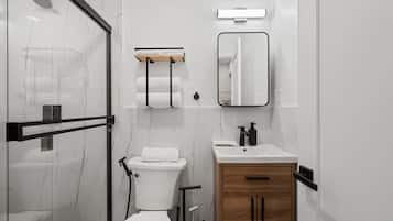 Shower, hair dryer