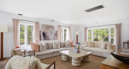 Secluded East Hampton Retreat, Private Haven Perfectly Designed for Group...