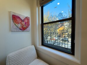 Interior - Elegant 1BR Plus: Sky-High City Views + King | Suite 9 (Boston)