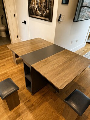 Dining - Modern 2BR: Comfortable Stay for 5 Guests | Suite 6 (Boston)