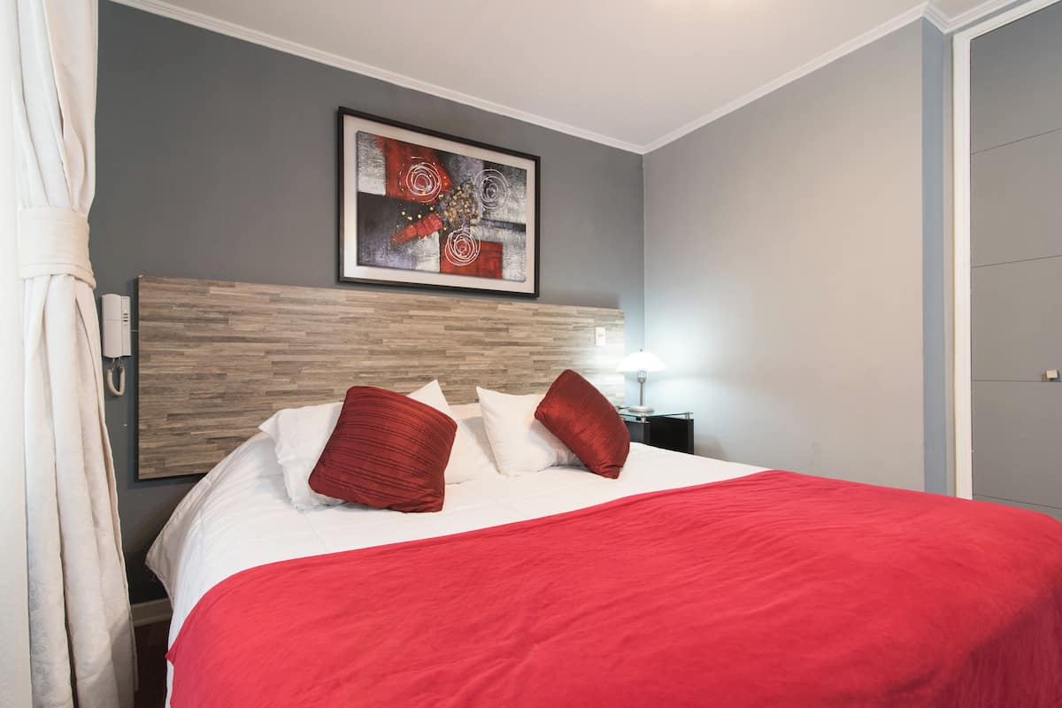 Studio suite, uitzicht op de stad