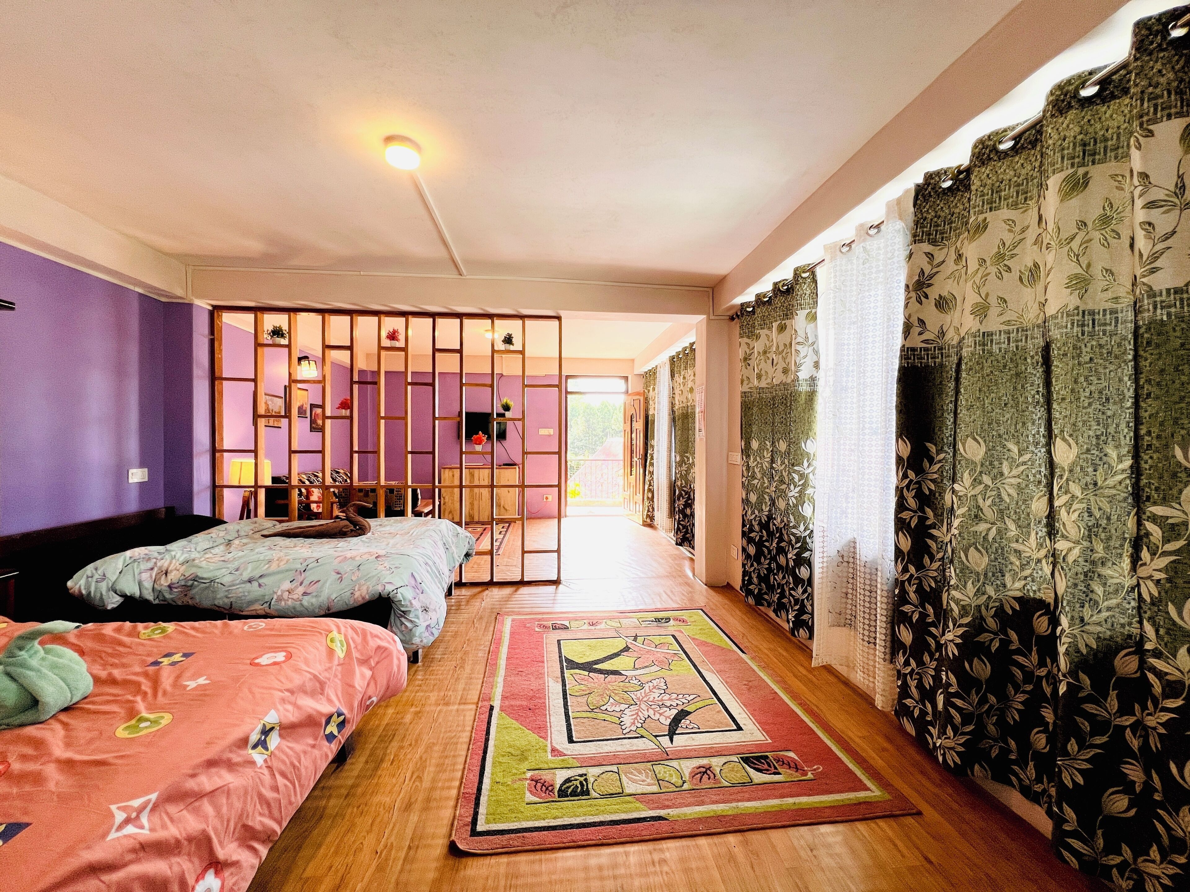 Chambre Familiale, balcon