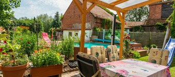 Appartement « Pour 6 personnes 110 m² » avec piscine privée, terrasse privée et Wi-Fi