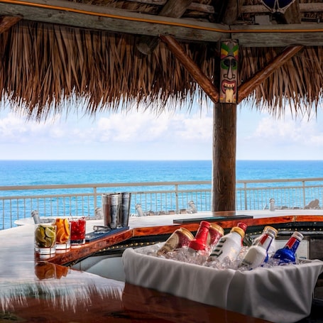 Property grounds. The Shores | Coastal King Balc | Beach yoga, spa, s’mores