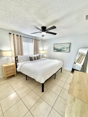 Iron/ironing board, travel cot, WiFi, bed sheets