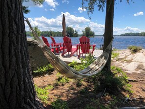 Terrace/patio - Comfort  & beauty, inside and out in the heart beautiful  of North Frontenac (North Frontenac)