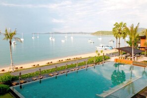 Pool - Relaxing Sea View Retreat with Balcony near Fisherman’s Village Beach (Amphoe Ko Samui)
