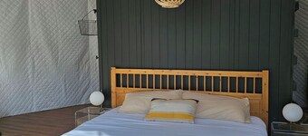 Treehouse Geodome In the Sierras