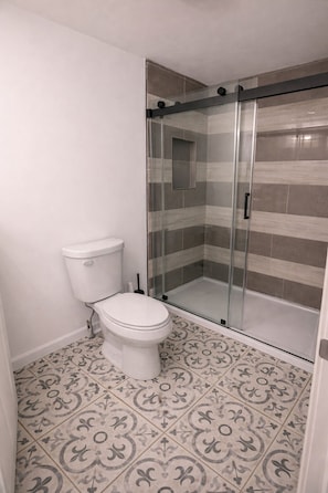 Towels, soap, toilet paper