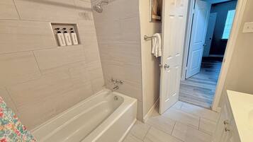 Towels, soap, toilet paper