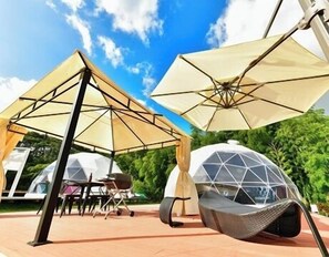 Outdoor dining - Deluxs Outdoor Resort Kyotango Kumihama Labo (Kyotango)