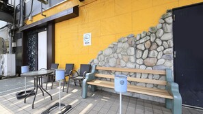 Outdoor dining - Yumoto Tennen Onsen Hotel (Gyoda)