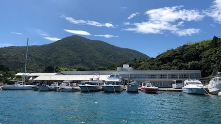 Marina/club náutico. Oki Seaside Hotel Tsurumaru <okishoto>