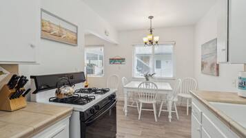 Microwave, oven, stovetop