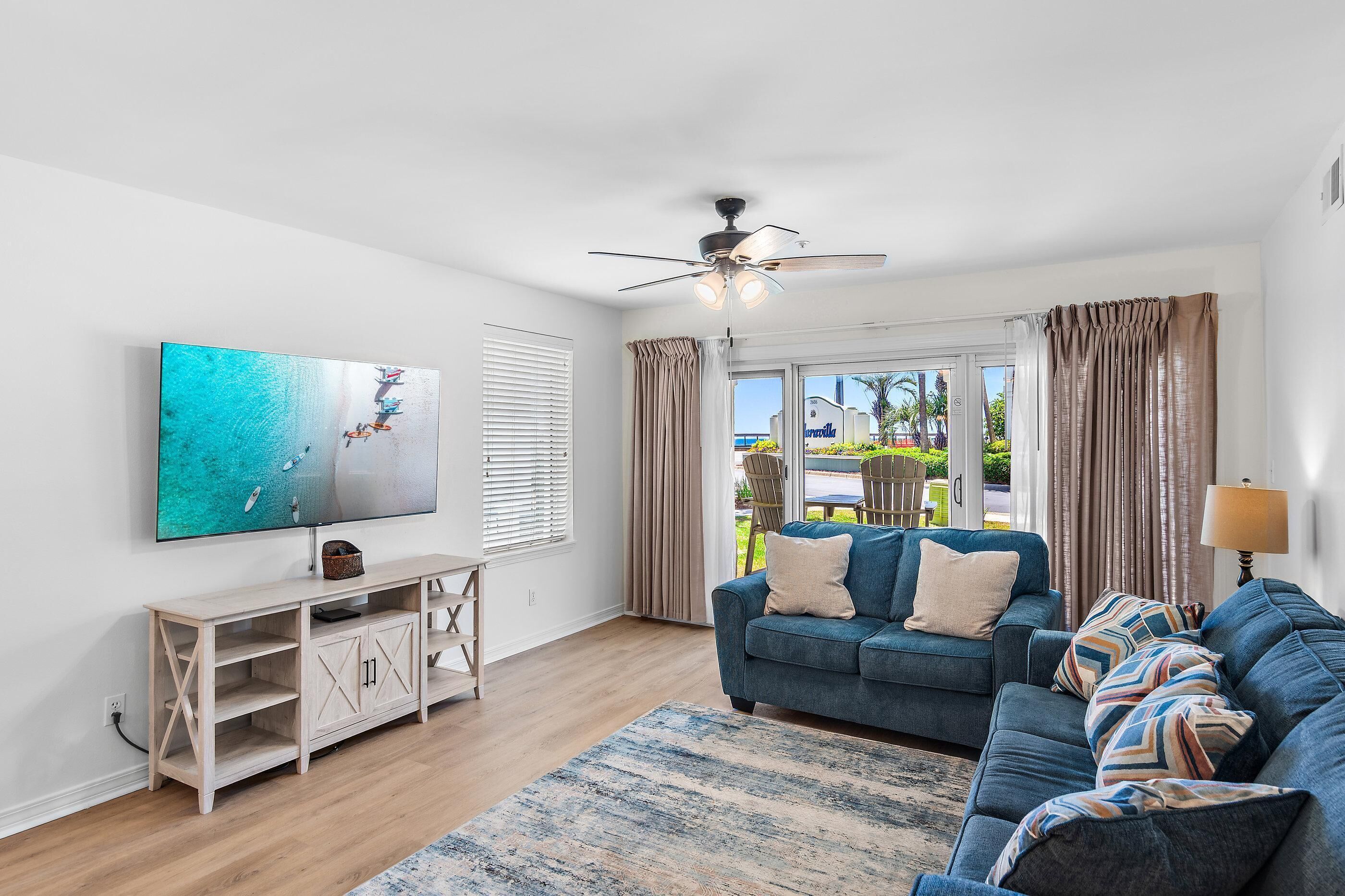 Condo, 1 très grand lit et 1 canapé-lit (Maravilla 3108) | Aire de séjour