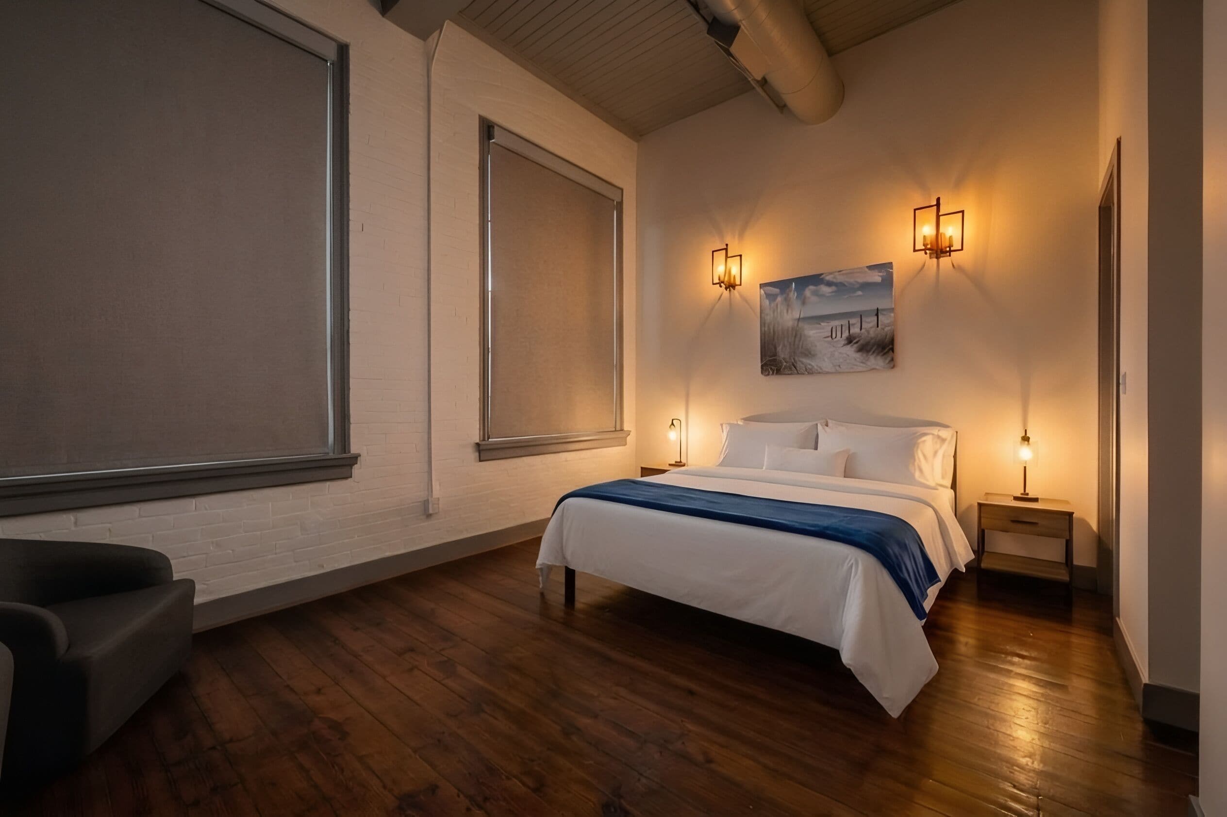 Appartamento Luxury, cucina, vista città | Postazione laptop, ferro/asse da stiro, Wi-Fi gratuito
