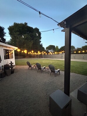 Terrace/patio - Wine Retreat • Hot Tub • Mini Farm • Yard Oasis (Templeton)
