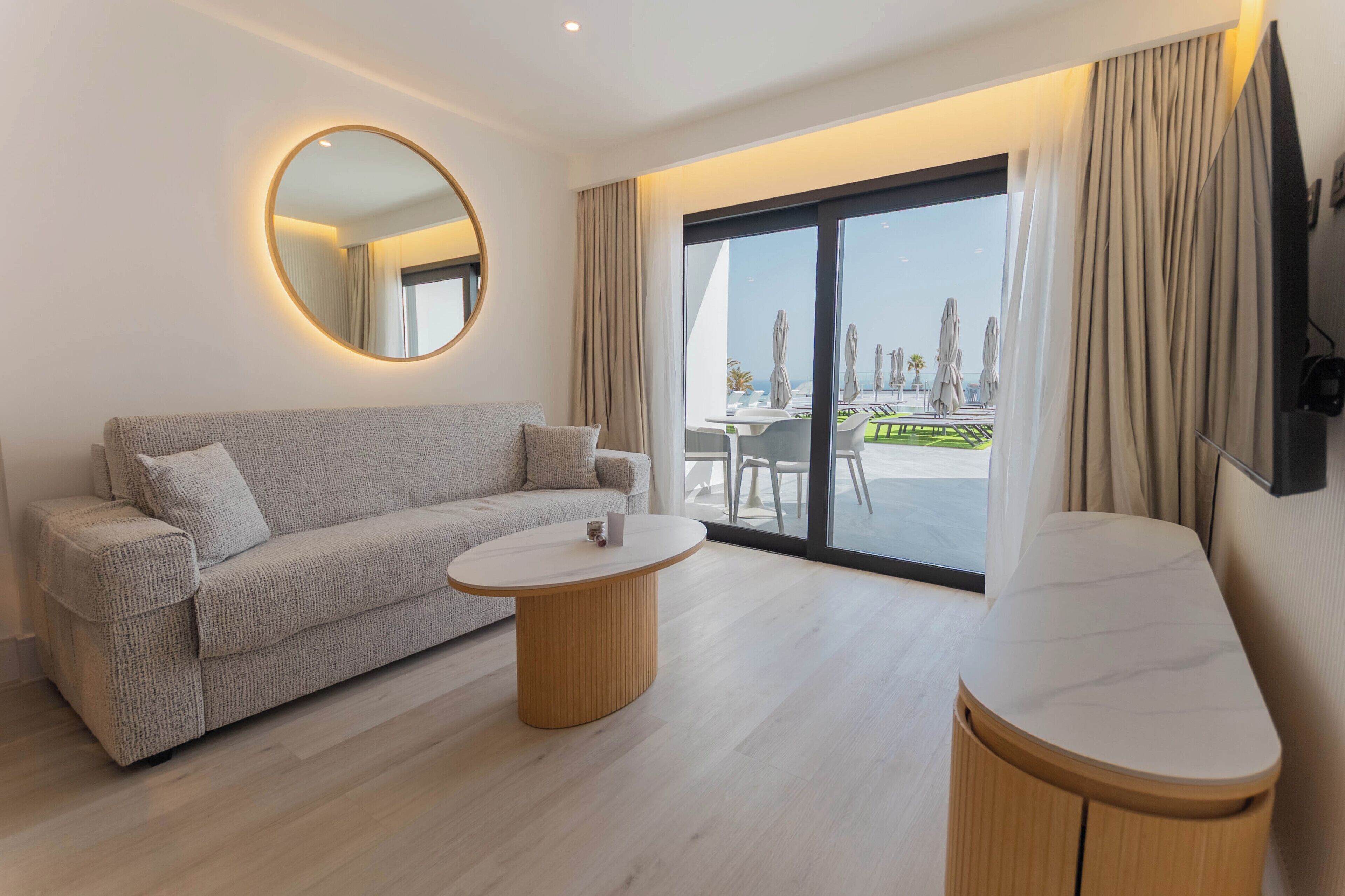 Phòng Suite Royal, quang cảnh biển | Khu phòng khách