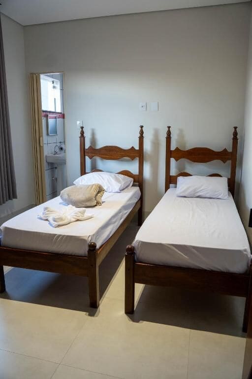 Wifi gratis y ropa de cama 