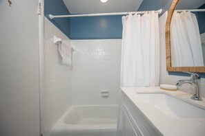 Bathroom - New! Beach Cottage, Pool, PickleBall, Swim, Surf (Virginia Beach)