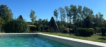 Desconectá en Nogolí. Cabañas con pileta en plena naturaleza. A 5 min del centro