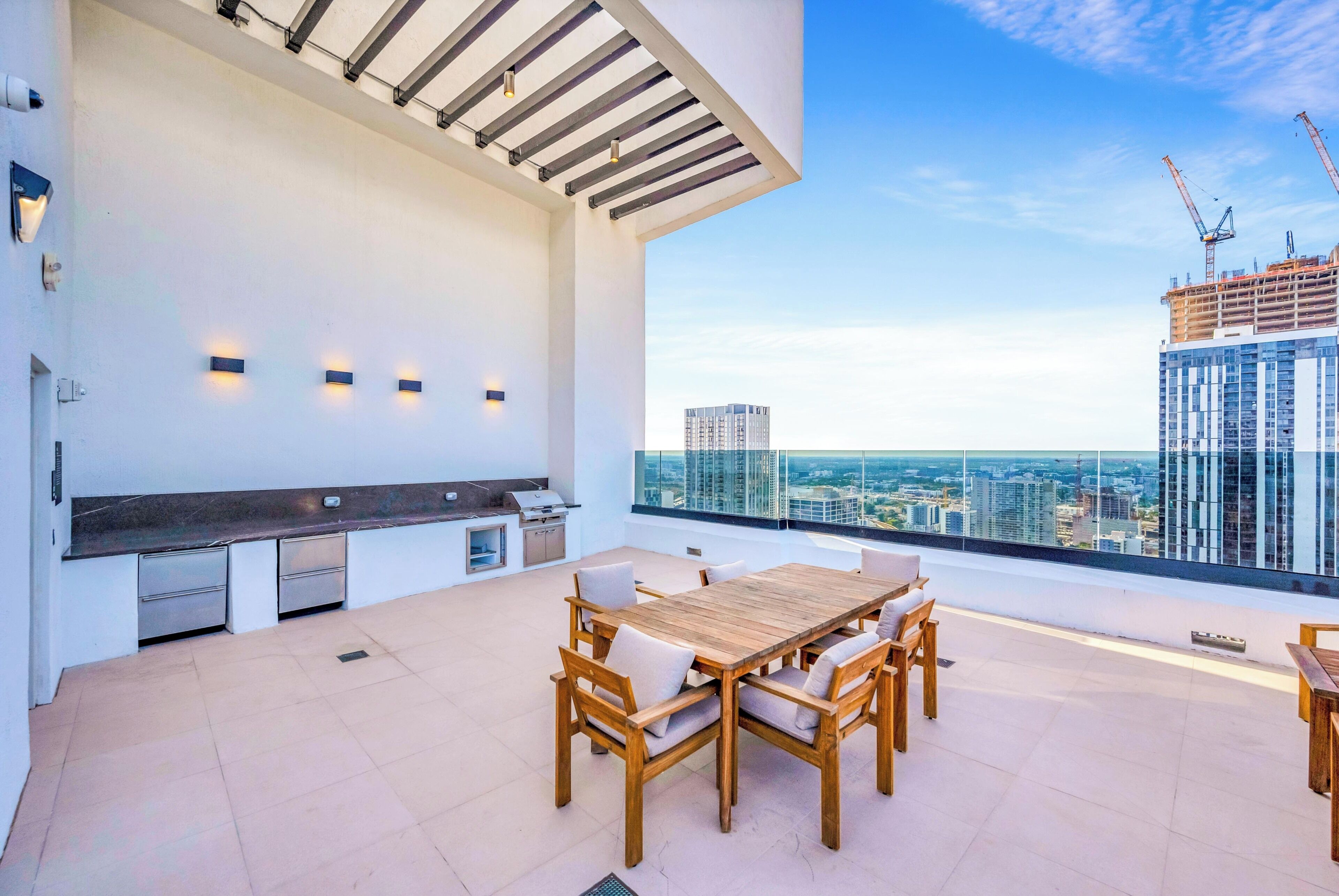 Rooftop terrace