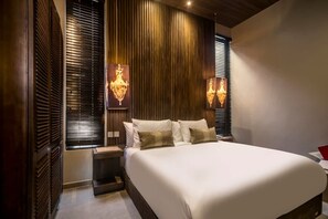 Desk, iron/ironing board, free WiFi, bed sheets - Umayam Luxury Townhouse 4 (Pererenan)