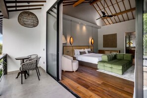 Desk, iron/ironing board, free WiFi, bed sheets - Villa Pereh in Pererenan (Pererenan)