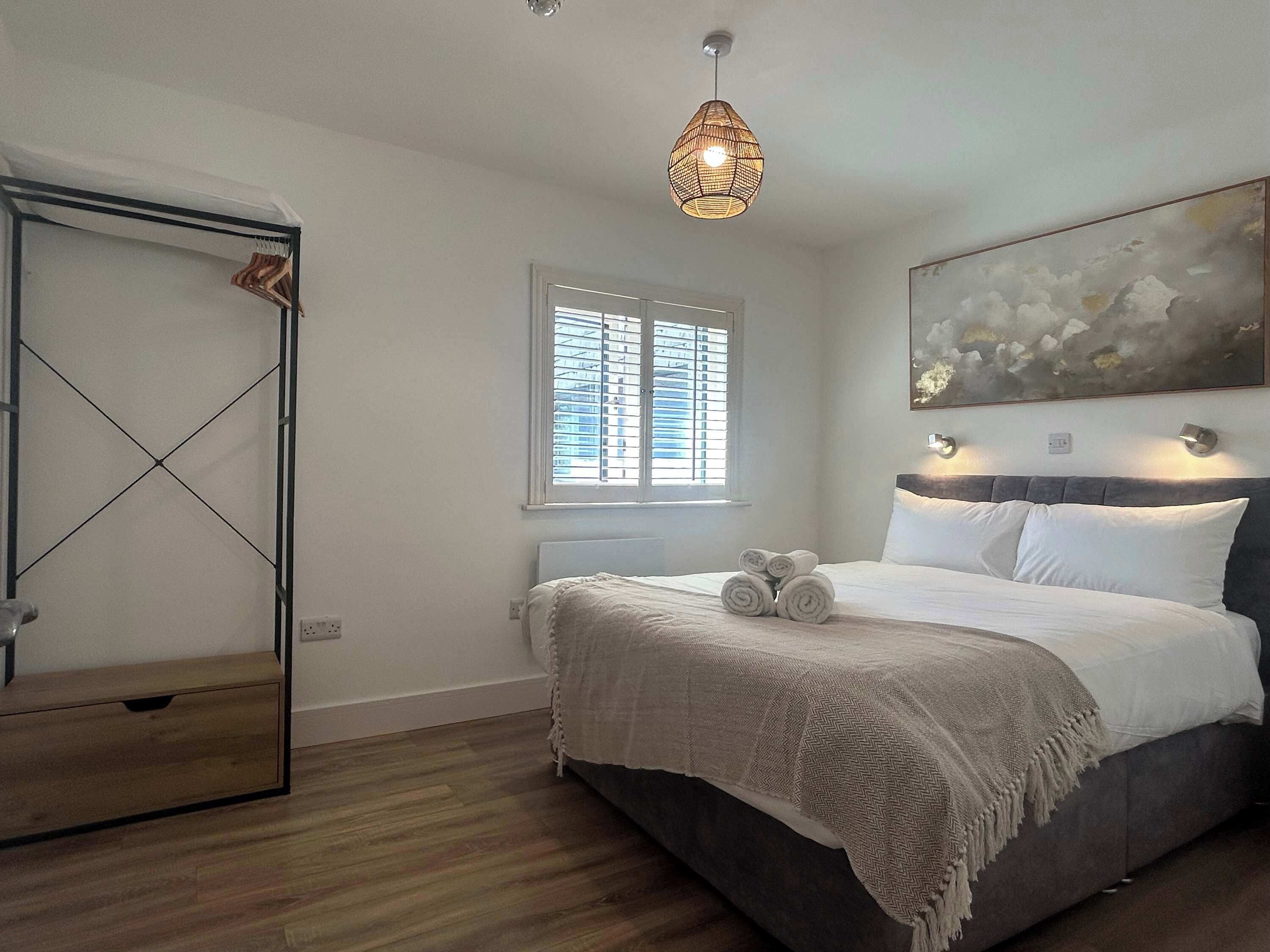 1 bedroom, iron/ironing board, travel cot, WiFi