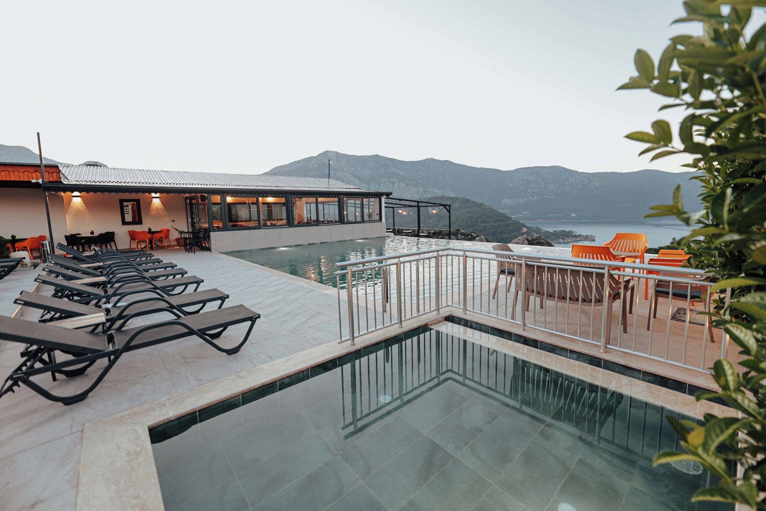 Seasonal outdoor pool