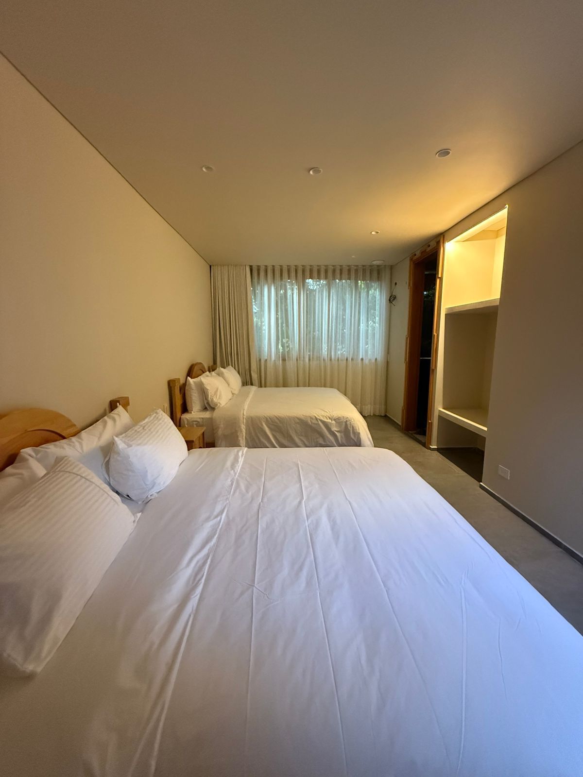 Quarto duplo básico, sacada