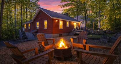 Lakes Region Retreat | Fire Pit | Alton Bay