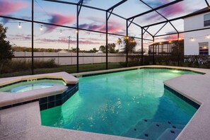 Pool - GAME ROOM/ PRIVATE POOL/SPA  8-bedroom house (Kissimmee)