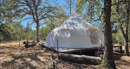 Luxury Lotus Tent in Sierras Gold Country