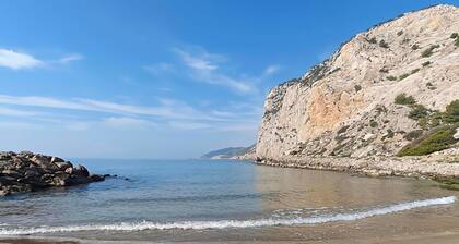Private suite of 45 m2! Terrace for exclusive use. A 3 min walk from the beach.