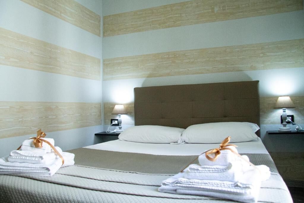 Doppelzimmer, Blick auf den Innenhof