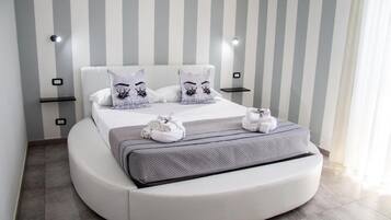 Deluxe-Doppelzimmer, Balkon, Stadtblick