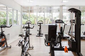 Fitness facility - Luxury Vila Madalena Loft • Pool, Gym & Parking (São Paulo)