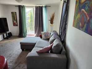 Living area - Waterfront Home In Popular West End With Rooftop Patio! (Moncton)