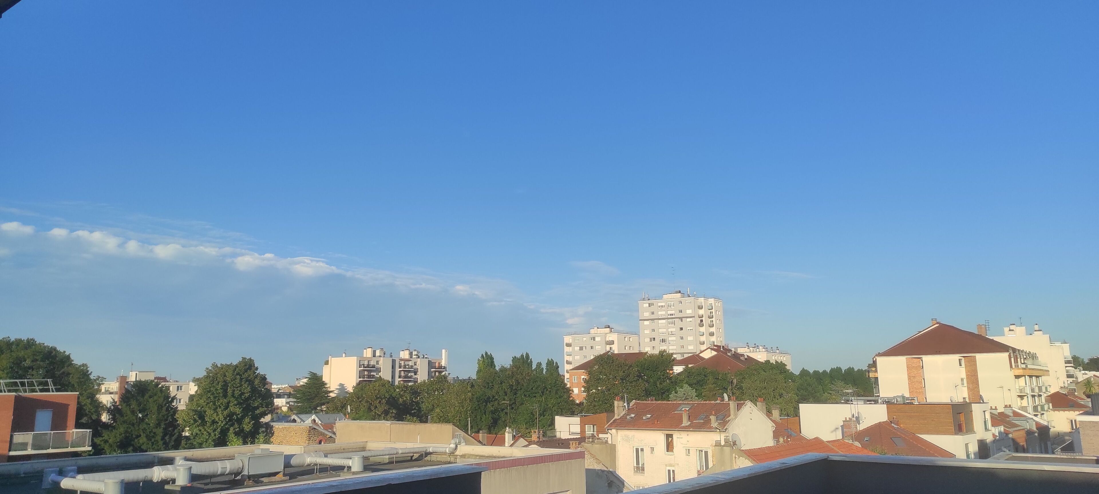 Vista desde la propiedad