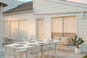 Opções para refeição ao ar livre