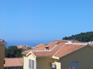 Blick von der Unterkunft