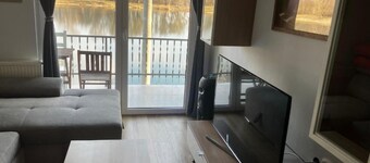 Lotus Pearl Lake Retreat Apartments - One Bedroom Apartment with Terrace and Sauna